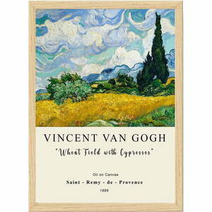 Keretezett poszter 35x45 cm Vincent Van Gogh – Wallity kép