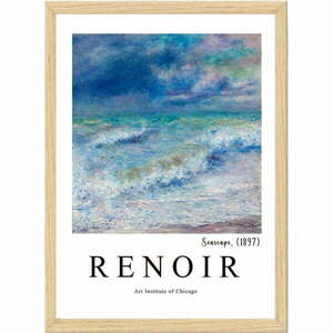 Keretezett poszter 35x45 cm Renoir – Wallity kép