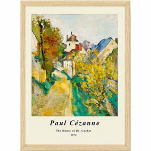 Keretezett poszter 35x45 cm Paul Cézanne – Wallity kép