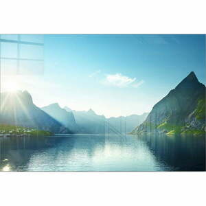 Üveg kép 70x50 cm Fjord – Wallity kép
