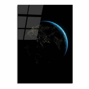 Üveg kép 70x100 cm Earth – Wallity kép
