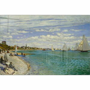 Üveg kép 100x70 cm Claude Monet – Wallity kép