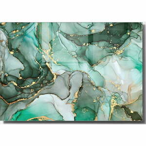 Üveg kép 100x70 cm Turquoise – Wallity kép