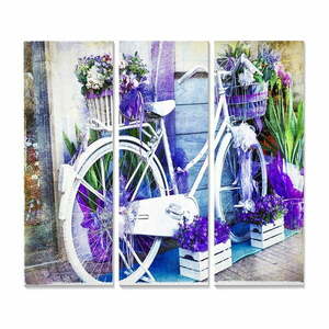Kép szett 3 db-os 20x50 cm Lavender – Wallity kép