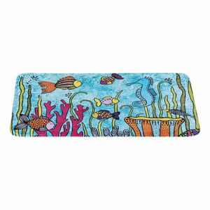 Textil fürdőszobai kilépő 45x70 cm Rollin'Art Ocean Life – Wenko kép
