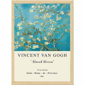 Keretezett poszter 55x75 cm Vincent van Gogh – Wallity kép