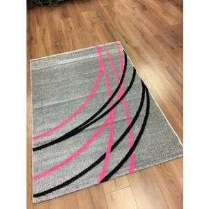 Barcelona E742 szürke-rózsaszín szőnyeg 160x230 cm kép