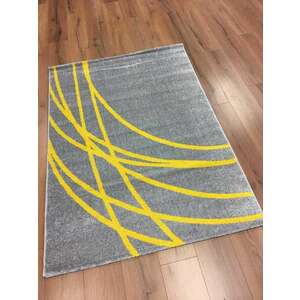 Barcelona E742 szürke-sárga szőnyeg 160x230 cm kép