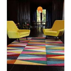 Bedora Angles szőnyeg, 200x300 cm, 100% gyapjú, sokszínű, kézzel... kép