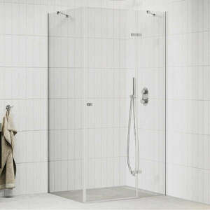 Mexen Roma 100x80 aszimmetrikus szögletes nyílóajtós zuhanykabin... kép