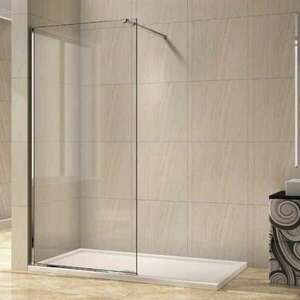AQUATREND WALK-IN NANO zuhanyfal 10 mm vastag vízlepergető bizton... kép