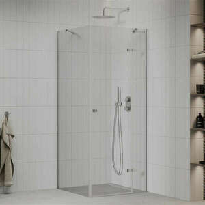 Mexen Roma 120x120 szögletes nyílóajtós zuhanykabin 6 mm vastag v... kép