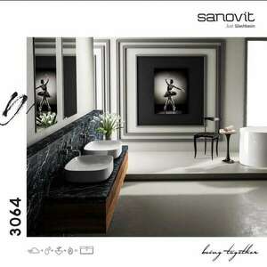 Sanovit TOP COUNTER 3064 65 cm széles pultra ültethető lekerekíte... kép