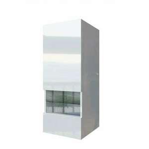 Salas 01 Magasfényű modul Nappali fali bútorszett Fehér kép