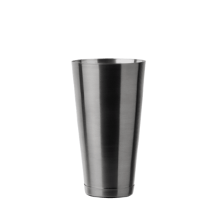 Fekete matte PVD bevonatos 850 ml-es Boston shaker - Basic Bar kép