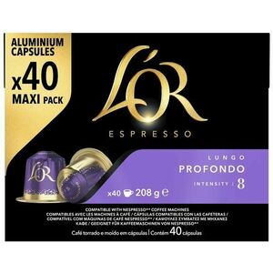L'OR Profondo 40 alumínium kapszula - kompatibilis a Nespresso® kávéfőzőkkel kép