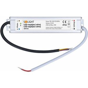 Solight LED tápegység, 230 V - 12 V, 2, 1 A, 25 W, IP65 kép