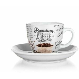 BANKET PREMIUM COFFEE Csésze és csészealj 190 ml, 6 db-os készlet kép
