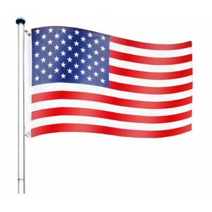 FLAGMASTER® Zászló rúddal Amerikai USA 650 cm kép