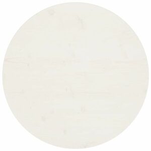 vidaXL fehér tömör fenyőfa asztallap Ø70 x 2, 5 cm kép