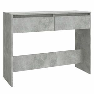 vidaXL betonszürke forgácslap tálalóasztal 100 x 35 x 76, 5 cm kép