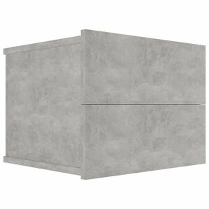 vidaXL betonszürke forgácslap éjjeliszekrény 40 x 30 x 30 cm kép
