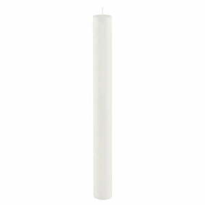 Cylinder Pure fehér hosszú gyertya, égési idő 42 óra - Ego Dekor kép