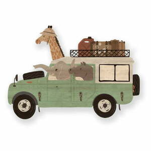 Zöld gyerek falifogas Safari Van - Little Nice Things kép
