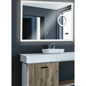 Fürdőszobatükör Aquamarin LED 80 x 60 cm kép