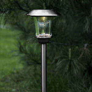Granada ezüstszínű kerti LED lámpa - Star Trading kép