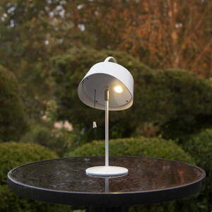 Cervia fehér kültéri napelemes LED lámpa, magasság 36 cm - Star Trading kép