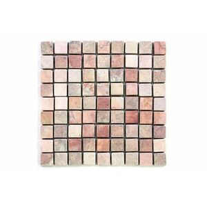 DIVERO Mozaik burkolat 1db márvány, piros kép