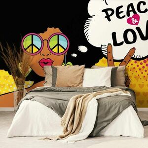 Tapéta békés élet - PEACE & LOVE kép