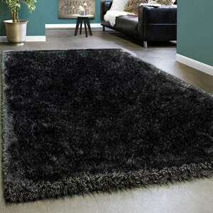 Shaggy monokróm szőnyeg antracit, modell 20485, 120x170cm kép