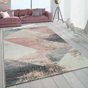 Kurtzflor-szőnyeg Használt kinézet rózsaszín színes, modell 20756... kép
