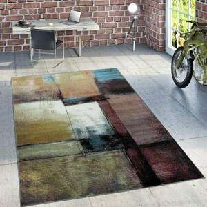 Dizájner szőnyeg rozsda kinézet többszínű., modell 20769, 240x340cm kép