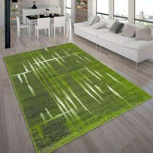 Trendi foltos szőnyeg zöld-fehér, modell 20724, 60x100cm kép