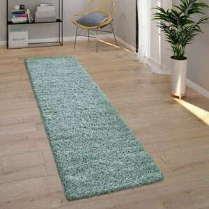Bozontos-szőnyeg lágy türkiz kék, modell 20308, 60x100cm kép