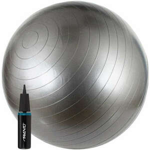 Avento ABS Fitball Silver gimnasztika labda pumpával, 65 cm, ezüst kép