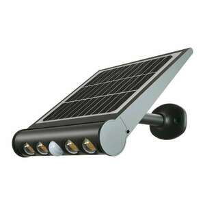V-TAC 8in1 napelemes 8W LED lámpa, mozgásérzékelővel, természetes... kép