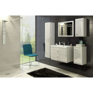 Mirano Vena fürdőszobai faliszekrény - 150 cm (fehér) kép