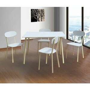 Bedora Osso étkező / konyhagarnitúra, asztal 4 székkel, 110 x 70... kép