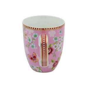 Porcelán bögre Chinese Rose rózsaszín 350ml kép