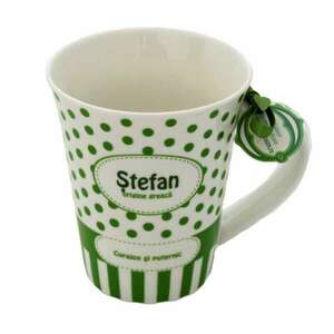 Személyre szabott porcelán bögre Stefan kép