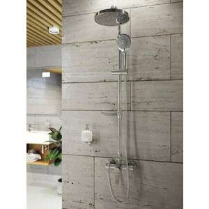 FERRO ALGEO króm komplett zuhanyrendszer csapteleppel és kézizuhannyal kép