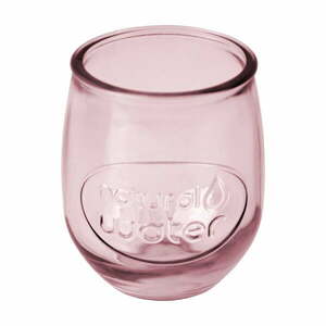 Water rózsaszín pohár újrahasznosított üvegből, 0, 4 l - Ego Dekor kép