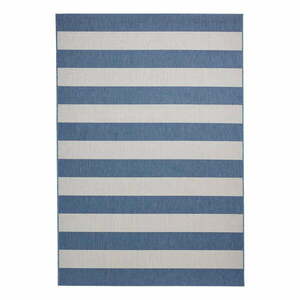 Kék-bézs kültéri szőnyeg 120x170 cm Santa Monica – Think Rugs kép