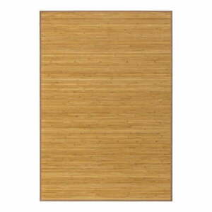Natúr színű bambusz szőnyeg 140x200 cm – Casa Selección kép