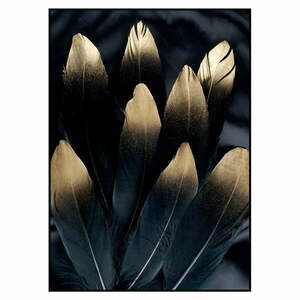 Kép 30x40 cm Golden Feather – Malerifabrikken kép