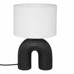 Asztali lámpa, fehér fekete - CHENILLE - Butopêa kép